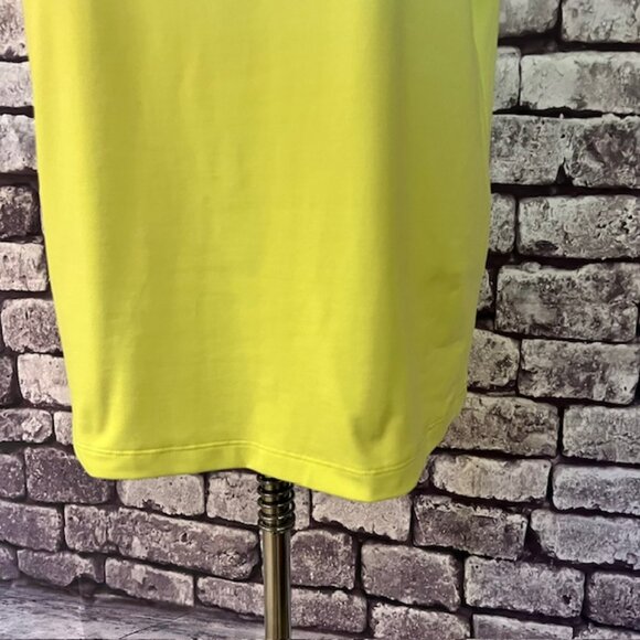 Chico's Greenish/Yellow Sleeveless Tank Size XL - Picture 3 of 9